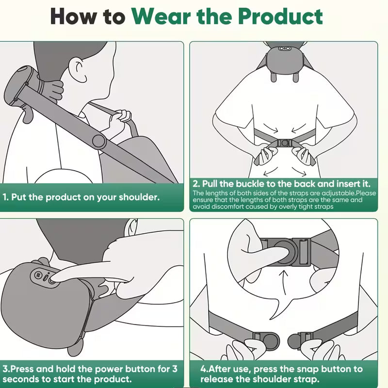 GlamGoddness™ Smart Neck Relief Massager